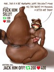 3:4 anthro anus backsack balls big_butt blush blush_lines bodily_fluids brown_body brown_fur butt english_text feet from_front_position fur genitals guardians_of_the_galaxy hi_res huge_butt looking_at_viewer looking_pleasured male mammal marvel musk nervous nude one_leg_up penis pinup pose procyonid puffy_anus raccoon raised_leg raised_tail rear_view rocket_raccoon solo strip_game sweat sweatdrop sweaty_anus sweaty_balls sweaty_body sweaty_butt sweaty_genitalia sweaty_legs sweaty_penis sweaty_thighs tail text thick_tail thick_thighs thirstydraws wide_hips