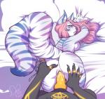 Rating: e
ID: 528204
Date: 2014-08-31 20:08:59 -0400
Status: active
Score: 110
all_fours animal_genitalia animal_penis anthro anthro_on_anthro anthro_penetrated anthro_penetrating anthro_penetrating_anthro anthro_pov anus ass_up bed_sheet bedding big_breasts blush bodily_fluids body_part_in_pussy breasts butt butt_grab canine_genitalia canine_penis collar consistent_pov cum cum_in_vagina cum_inside digital_media_(artwork) dominant dominant_male dominant_pov duo erection facial_piercing fangs felid female female_penetrated first_person_view fluffy fluffy_tail from_behind_position genital_fluids genitals green_eyes hand_on_butt kittydee knot leash leashing_pov looking_at_viewer looking_back male male/female male_penetrating male_penetrating_female male_pov mammal nude paws penetrating_pov penetration penile penile_penetration penis penis_in_vagina piercing prehistoric_species rope saber-toothed_tiger sabertooth_(anatomy) sex spread_vulva spreading submissive submissive_female tail teeth vaginal vaginal_fluids vaginal_penetration vulva post #528204