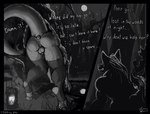 absurd_res ambiguous_gender anthro argonian being_watched bent_over bottomwear butt buttplug canid canine chastity_cage chastity_device clothed clothing english_text femboy forest glowing glowing_eyes greyscale group hi_res imminent_sex lamp lantern legwear light long_term_chastity looking_at_another low-angle_view male male_penetrated mammal microsoft monochrome moon moonlight muscular mythological_canine mythological_creature mythology night nub_chastity_cage penetration plant plug_(sex_toy) presenting raised_bottomwear raised_clothing raised_skirt raised_tail rear_view scalie sex_toy skirt skyrim_werewolf stalking standing stockings tail text the_elder_scrolls tights tree vyarwolf werecanid werecanine werecreature weretober werewolf