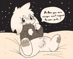 Rating: s
ID: 5458533
Date: 2025-03-26 20:05:38 -0400
Status: active
Score: 17
2019 3_fingers 3_toes anthro black_nose blush blush_lines bottomless bottomless_anthro bottomless_male cave_story child clothed clothing crotch_tuft dialogue ellipsis embarrassed english_description english_text featureless_crotch feet fingers fluffy_ears fur hi_res kemono lagomorph long_ears looking_at_viewer male mammal mimiga monochrome open_mouth pawpads question_mark shy solo speech_bubble spread_legs spreading sweater talking_to_viewer text toes tongue topwear tuft white_body white_fur young young_anthro young_male zaaru post #5458533