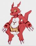 Rating: s
ID: 988017
Date: 2016-09-05 00:41:10 -0400
Status: active
Score: 21
2_toes bandai_namco boxers_(clothing) clothed clothing digimon digimon_(species) digital_hazard facial_markings feet guilmon handpaw head_markings hi_res inverted_zero_unit looking_up male markings open_mouth pattern_clothing pattern_underwear paws scalie semi-anthro simple_background sitting smile solo symbol takato_matsuki toes topless underwear white_background zaxstar zero_unit post #988017
