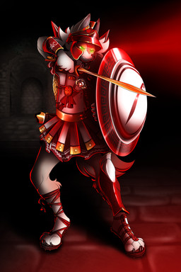 Rating: s
ID: 5636507
Date: 2025-06-11 22:51:35 -0400
Status: active
Score: 9
2025 2:3 absurd_res ancient ancient_greece angry anthro arm_markings armor aspis back_spikes bared_teeth bottomwear bracers bronze bronze_(metal) bronze_armor bronze_scales bronze_sword brown_claws brown_clothing brown_footwear brown_nose brown_pawpads brown_sandals brown_tail canid canine chest_tuft claws clothed clothed_anthro clothing colored cuirass defensive_stance detailed detailed_background digital_drawing_(artwork) digital_media_(artwork) digitigrade digitigrade_footwear dungeon ear_tuft exomis facial_markings fangs feet fighting_pose footwear full-length_portrait fur furgonomic_footwear furgonomic_headwear furgonomics furrowed_brow furrowed_eyebrows generation_7_pokemon greaves greek greek_armor greek_clothing greek_key green_eyes hallway hand_markings head_markings headgear headwear helmet hi_res hindpaw holding_melee_weapon holding_object holding_shield holding_sword holding_weapon inner_ear_fluff inside j-naz jay_the_lycanroc_(j-naz) labyrinth leather leather_armor leg_markings leg_tuft lycanroc male mammal markings melee_weapon midday_lycanroc multicolored_body multicolored_clothing multicolored_fur narrowed_eyes nintendo pawpads paws pink_inner_ear pokemon pokemon_(species) pokemon_mystery_dungeon portrait pose pteruges red_armor red_glow rock round_shield sandals scabbard scale_armor shaded shield shoes skirt solo spike_chunsoft spikes spikes_(anatomy) straps sword tail tan_body tan_fur teeth toe_claws toga tuft weapon white_body white_fur white_markings white_tuft xiphos_(sword) post #5636507