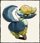 Rating: e
ID: 5598744
Date: 2025-05-26 00:35:46 -0400
Status: active
Score: 52
animal_crossing anthro backsack balls big_butt butt clothing footwear genitals hat headgear headwear hi_res kicks_(animal_crossing) looking_back male mammal mephitid mooning nintendo nondelismell presenting presenting_hindquarters shoes skunk post #5598744