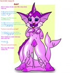 Rating: e
ID: 5620870
Date: 2025-06-04 15:27:20 -0400
Status: active
Score: 42
1:1 2024 after_transformation anthro biped blue_eyes collar colored countershade_crotch dialogue ear_frill english_text female frill_(anatomy) gender_transformation genitals glistening gloves_(marking) goo_creature goo_drip handpaw head_crest head_frill hi_res leg_markings looking_down_at_self markings max_(pomiart) neck_frill nintendo nude open_mouth open_smile paws pokeball pokeball_collar pokemon pomiart puddle purple_body purple_markings purple_sclera semi-anthro smile socks_(marking) solo standing tail tail_frill text transformation vulva post #5620870