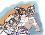 anthro argonian bethesda_game_studios boxers_(clothing) clothing duo handjob handjob_through_clothing human human_on_anthro interspecies male male/male male_on_anthro mammal microsoft penile scalie sex skyrim skyrim_hold_guard swordsofsevens the_elder_scrolls underwear