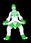 3_toes 4_fingers after_transformation alpha_channel anthro areola barefoot belly_scales big_breasts bottomless bow_experiment_(resident_evil) breasts capcom claws clenched_teeth clothed clothing corruption digitigrade dress erect_nipples feet female finger_claws fingers forced forced_transformation genitals green_areola green_body green_nipples green_scales huge_breasts hunter_(resident_evil) implied_transformation ivanks leggings legwear lizard long_neck markings mostly_clothed navel nipples non-mammal_breasts non-mammal_nipples panties pussy rebecca_chambers reptile resident_evil scales scalie sharp_teeth short_tail simple_background snout solo species_transformation spots spotted_body spread_legs spreading standing tail tearing_clothing teeth thick_thighs toes topless torn_clothing torn_leggings torn_legwear torn_panties torn_underwear transformation transformation_through_technology transparent_background underwear wedding_dress white_claws white_clothing white_dress white_leggings white_legwear white_panties white_underwear