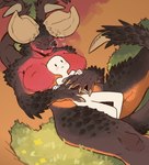 Rating: q
ID: 5228486
Date: 2024-12-07 12:22:17 -0500
Status: active
Score: 276
2024 absurd_res ambiguous_gender ambiguous_human ambiguous_on_anthro anthro arm_spikes big_breasts big_horn biped blush bodily_fluids breasts bubble capcom claws digital_media_(artwork) dragon drooling duo elder_dragon eyes_closed female female/ambiguous female_anthro female_on_human finger_claws head_between_breasts hi_res horn human larger_anthro larger_female leg_spikes lying lying_on_another mammal membrane_(anatomy) membranous_wings monster_hunter mythological_creature mythological_scalie mythology nergigante on_back saliva scalie shoulder_spikes size_difference sleeping smaller_ambiguous smaller_human snot snot_bubble spiked_tail spikes spikes_(anatomy) tail wings yolabayola1 post #5228486
