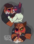 Rating: e
ID: 5617912
Date: 2025-06-03 02:56:50 -0400
Status: active
Score: 45
4_fingers anthro black_body black_clothing black_fur black_shirt black_topwear blush blush_lines clothed clothed_anthro clothed_male clothing colored dialogue digital_drawing_(artwork) digital_media_(artwork) domestic_cat duo english_text eye_patch eyebrows eyes_closed eyewear felid feline felis fingers flat_cap french_kissing fur genitals glasses green_eyes grey_background hat headgear headwear hi_res humanoid_genitalia humanoid_penis kiss_on_lips kissing lackadaisy lemy00n_aid licking looking_at_another male male/male male_anthro mammal monotone_body monotone_fur mordecai_heller multicolored_body multicolored_fur oral orange_body orange_fur penile penis penis_lick pink_inner_ear red_penis sex shirt simple_background speech_bubble tan_eyebrows teeth text tongue topwear tuxedo_cat two_tone_body two_tone_fur viktor_vasko wearing_glasses white_body white_clothing white_eyebrows white_fur white_shirt white_topwear post #5617912