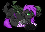 alpha_channel black_body black_fur clothed clothing crossdressing digital_media_(artwork) dragon duo earth_pony equid equine fan_character femboy feral footwear fur green_eyes green_hair hair hasbro hi_res horse kilgorio legwear lucy_violetmane male male/male mammal membrane_(anatomy) membranous_wings my_little_pony mythological_creature mythological_scalie mythology pattern_clothing pattern_footwear pattern_legwear pattern_socks pixel_(artwork) plant pony purple_hair quadruped scalie signature simple_background socks striped_clothing striped_footwear striped_socks stripes tail thigh_highs transparent_background wings