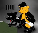 Rating: e
ID: 390041
Date: 2013-10-16 00:43:32 -0400
Status: active
Score: 4
anal anal_penetration anthro anthro_on_anthro anthro_penetrated anthro_penetrating anthro_penetrating_anthro bamse bars bear biped black_clothing black_shirt black_topwear canid canine canis clothed clothing duo erection from_behind_position fur genitals happy inside interspecies looking_at_viewer looking_pleasured low_res male male/male male_penetrated male_penetrating male_penetrating_male mammal nude open_clothing open_mouth open_shirt open_topwear penetration penis police police_baton police_hat police_officer police_uniform prison red_tongue sex shirt slightly_chubby small_penis smile tongue tongue_out topwear uniform unprofessional_behavior vargen venu vorgen wolf post #390041