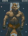 Rating: s
ID: 3630663
Date: 2022-10-16 10:04:54 -0400
Status: active
Score: 12
anthro body_hair bottomwear chest_hair clothed clothing drawstring fighting_ring fingerless_gloves gloves handwear happy_trail hi_res horn hotpants male mammal martial_arts muscular nipples rhinoceros rrougarou1 shorts shorts_only solo tattoo topless ufc post #3630663