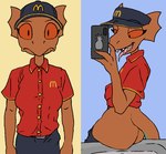 Rating: q
ID: 5545443
Date: 2025-05-03 02:55:39 -0400
Status: active
Score: 53
2025 anthro argonian baseball_cap before_and_after bethesda_game_studios big_butt bottomwear bottomwear_down breasts butt cellphone clothed clothing collared_shirt domino's_employee_before_and_after dress_shirt electronics fangs female general_proton half-closed_eyes hat headgear headwear looking_at_viewer mcdonald's meme microsoft narrowed_eyes oblivion open_mouth pants pants_down partially_clothed phone prequel_adventure quill-weave red_sclera reptile scalie selfie sharp_teeth shirt simple_background smartphone solo tail teeth the_elder_scrolls tongue topwear uniform visor_cap post #5545443