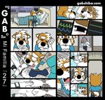 anthro bed bodily_fluids canid canine canis chair clothed clothing clothing_grab comic cream_hair crying curled_tail death despair digital_media_(artwork) doctor domestic_dog duo_focus electrocardiogram emotional eyebrows facial_hair female flatline fur furniture gab_(comic) gabshiba gaby_shiba gao_shiba group hair hand_holding head_tuft holding_arm holding_person hospital hospital_bed hospital_bracelet hospital_room inside long_hair lying lying_on_bed male mammal mask medical_instrument multicolored_body multicolored_fur mustache on_bed on_chair orange_body orange_fur oxygen_mask scientific_instrument shiba_inu sitting sitting_on_chair spitz tail tears text thick_eyebrows tuft two_tone_body two_tone_fur url white_body white_fur