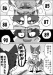 a-chan ayaka canid canine canis comic domestic_dog feral group husky japanese_text kemono kyappy mammal monochrome nordic_sled_dog right_to_left shiba_inu shibeta spitz text translated