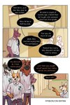 2:3 bastriw canid canine canis clothing comic dialogue domestic_dog english_text hairless hairless_dog herding_dog hi_res male mammal manu_(bastriw) pastoral_dog primitive_dog school school_uniform text uniform url welsh_corgi xoloitzcuintli yellow_eyes young