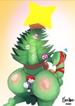 anal_beads anthro ass_up ball_gag bdsm big_butt blindfold blush bondage bound butt christmas christmas_tree female friend_ball gag generation_6_pokemon genitals great_ball heal_ball hi_res holidays love_ball luxury_ball mega_evolution mega_sceptile nintendo object_in_ass penetration plant pokeball pokeball_anal_beads pokeball_insertion pokeball_sex_toy pokemon pokemon_(species) pussy reptile scalie sex_toy solo spank_marks tohtori_crow tree ultra_ball