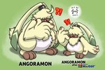 Rating: s
ID: 5586217
Date: 2025-05-20 14:43:06 -0400
Status: active
Score: 0
angoramon anthro bandai_namco digimon digimon_(species) duo fluffy fluffy_chest fur hair hair_over_eyes hi_res long_ears malamiteltd male ponytail_ears shrunk size_difference surprised yellow_body yellow_fur post #5586217
