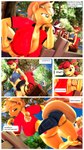 3d_(artwork) 4k 5_fingers 5_toes 9:16 absurd_res anthro anthrofied apple_bloom_(mlp) applejack_(mlp) big_breasts blonde_hair breasts cleavage clothed clothing comic dialogue digital_media_(artwork) english_text equid equine feet female fingers friendship_is_magic hair hasbro hi_res mammal my_little_pony red_hair sibling_(lore) sister_(lore) sisters_(lore) source_filmmaker_(artwork) text toes whiteskyline