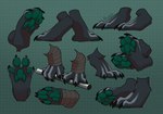 Rating: s
ID: 3251080
Date: 2022-03-30 19:46:29 -0400
Status: active
Score: 67
2022 4_toes abstract_background akysha ambiguous_gender anthro balancing black_body black_fur black_nails claws colored_nails digitigrade disembodied_foot feet foot_focus foot_shot fur mammal markings mephitid multiple_images nails pawpads paws simple_background skunk solo striped_markings stripes toe_claws toes wraps post #3251080