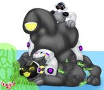 Rating: e
ID: 5553276
Date: 2025-05-06 15:00:49 -0400
Status: pending
Score: 2
anal anal_vore armor ass_up belly big_belly burp_cloud burping butt digestion duo forced fur hair hi_res jack-o'_pose looking_at_another looking_back machine male mass_vore multiple_prey onomatopoeia open_mouth pose protogen raised_tail simple_background smug smug_face sokoyo_owo sound_effects tail text unwilling_prey vore post #5553276