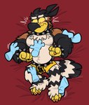 Rating: q
ID: 5604627
Date: 2025-05-28 13:59:03 -0400
Status: active
Score: 4
absurd_res accipitrid accipitriform alyx_(alyxavian) anthro aquilinae arm_grab avian barazoku bird blush blush_lines disembodied_hand eagle feet foot_grab ghost_hand hi_res male ornate_hawk-eagle pec_grab pecs solo wizzdono post #5604627