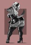 Rating: q
ID: 1828233
Date: 2019-03-26 20:45:09 -0400
Status: active
Score: 130
2019 anthro armwear big_breasts big_butt biped black_boots black_clothing black_dress black_footwear black_gloves black_handwear black_legwear black_thigh_highs boots breasts butt changaa clothed clothing cocktail_dress curvy_figure digital_media_(artwork) dipstick_tail dress elbow_gloves eyelashes eyeshadow female footwear fur glistening glistening_clothing gloves grey_tail_tip hair handwear hi_res high_heeled_boots high_heels huge_breasts hyena latex legwear lingerie looking_at_viewer looking_back makeup mammal markings mature_anthro mature_female multicolored_tail nibhaaz presenting presenting_hindquarters shoes shoulderless_dress side_boob simple_background slightly_chubby smile solo spots spotted_body spotted_hyena tail tail_markings thick_thighs thigh_boots thigh_highs underbutt voluptuous white_hair wide_hips post #1828233