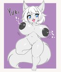 Rating: e
ID: 4487250
Date: 2023-12-22 07:36:37 -0500
Status: active
Score: 48
anthro big_breasts biped blue_eyes bodily_fluids breasts canid canine digital_media_(artwork) female fur genitals grey_body grey_fur hi_res lactating mammal matypup nipples pupils pussy short_stack simple_background smile solo standing thick_thighs yuki_(yuki_anno) post #4487250