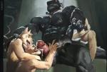 Rating: e
ID: 2014830
Date: 2019-10-06 14:57:23 -0400
Status: active
Score: 158
2019 4_fingers abs anthro anthro_on_anthro balls bodily_fluids bound bound_top canid canine canis chain chain_leash chained cigarette claws collaborative collaborative_fellatio collaborative_oral collaborative_sex collar cum cum_drip cum_on_tongue domestic_dog dragon dripping fangs fellatio fingers forced foreskin foursome genital_fluids genitals group group_sex humanoid_genitalia humanoid_penis interspecies jiandou larger_male leash leashed_top licking male male/male mammal mythological_creature mythological_scalie mythology nipple_piercing nipple_ring nipples oral pecs penile penis penis_lick piercing power_bottom reverse_forced_oral ring_piercing scalie service_top sex sitting size_difference small_dom_big_sub smaller_male smoke tail teeth testicle_cuff tongue tongue_out vein veiny_penis post #2014830
