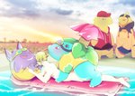 absurd_res ambiguous_penetration anthro beach_style_gengar beach_style_venusaur bestiality bonfire_style_duraludon duraludon feral generation_1_pokemon generation_2_pokemon generation_8_pokemon gengar group hi_res hip-hop_style_tyranitar holowear_(pokemon) human interspecies male mammal nintendo outside_sex penetration photo_background photography_(artwork) pokemon pokemon_(species) pokemon_unite pokephilia pool_toy poolside sex tapirclip tyranitar venusaur volo_(pokemon)