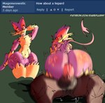 anal anal_penetration anthro balls big_butt butt canid canine duo english_text erection femboy fur generation_5_pokemon genitals hi_res huge_butt liepard magnus_(rareplushy) male male/male male_penetrated male_penetrating male_penetrating_male mammal mature_anthro mature_male muscular muscular_male nintendo nude penetration penis pokemon pokemon_(species) purple_body rareplushy sex simple_background tail text thick_thighs url