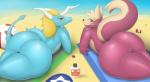 Rating: q
ID: 1597931
Date: 2018-07-13 20:30:12 -0400
Status: active
Score: 36
2018 anthro beach beverage_can big_butt blonde_hair blue_body blue_skin bushiroad butt detailed_background dragon duo fan_character fur future_card_buddyfight generation_4_pokemon green_eyes hair hi_res horn long_hair looking_at_viewer looking_back male mammal mephitid mythological_creature mythological_scalie mythology nintendo nude outside pandashorts pokemon pokemon_(species) pose presenting presenting_hindquarters purple_body purple_fur purple_skin qinus_axia sand scalie seaside seductive shiny_pokemon stunky sunscreen tail tan_body tan_fur teeth thomas_whitaker whiskers post #1597931