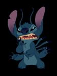 2018 4_arms 4_fingers absurd_res alien alpha_channel angry antennae_(anatomy) black_eyes blue_body blue_claws blue_fur blue_nose blue_pawpads cartoonboyfriends chest_tuft claws digital_drawing_(artwork) digital_media_(artwork) dipstick_antennae disney experiment_(lilo_and_stitch) finger_claws fingers flat_colors frown fur head_tuft hi_res lilo_and_stitch looking_at_viewer multi_arm multi_limb multicolored_antennae narrowed_eyes notched_ear on_model open_frown open_mouth pawpads purple_inner_ear simple_background solo squint standing stitch_(lilo_and_stitch) toe_claws transparent_background tuft