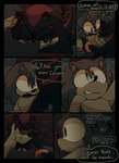 absurd_res anthro bed bedroom blush comic dialogue dry_humping duo english_text eulipotyphlan furniture hedgehog hi_res inside male male/male mammal pushing sega shadow_the_hedgehog sonic_the_hedgehog sonic_the_hedgehog_(series) surprised text tomater