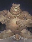 Rating: e
ID: 5657710
Date: 2025-06-21 09:22:46 -0400
Status: active
Score: 46
3:4 anthro balls bathing bear belly ben_bigger brown_body brown_fur facial_scar flaccid foreskin fur genitals hi_res jewelry looking_at_viewer male mammal mihoyo missing_eyes musclegut muscular necklace night nipples nude partially_submerged pecs penis penis_base scar sky solo star starry_sky vein veiny_penis zahendd zenless_zone_zero post #5657710