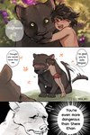 Rating: s
ID: 3755690
Date: 2022-12-17 08:23:59 -0500
Status: active
Score: 170
accusation affectionate bagheera_(jungle_book) baloo barefoot bear black_body black_eyes black_fur black_nose blush blush_lines blushing_profusely bottomwear brown_body brown_fur brown_hair child clothed clothing comic dialogue embarrassed english_text eyes_closed fangs feet felid feral flower fur grass group hair happy hug human humor internal_thoughts kadeart larger_feral leaf leopard loincloth loincloth_only looking_at_another love male mammal melanistic meme_face mowgli no_shoes nude outside pantherine petals pink_ears plant pupils shirtless shirtless_male shrub shy signature sitting size_difference skimpy sloth_bear smaller_human smile speech_bubble standing surprise surprised_expression surprised_face surprised_look tail tail_motion tailwag talking_to_another tan_body tan_skin teeth text the_jungle_book thinking thought_bubble thoughtful_expression thoughts topless trio ursine whiskers yellow_sclera young post #3755690