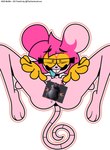 Rating: e
ID: 5622708
Date: 2025-06-05 15:18:25 -0400
Status: active
Score: 8
absurd_res anus barely_visible_anus barely_visible_genitalia barely_visible_vulva black_nose buckteeth censored censored_genitalia censored_vulva clothing eyewear female genitals glasses gloves hair handwear hi_res mammal mouse muffin_(goommymuffin) murid murine pink_body pink_ears pink_hair pink_inner_ear pink_tail rat_tail red_heart rodent simple_background smile solo tail teeth the_cartoon_love vulva white_background yellow_clothing yellow_eyewear yellow_glasses yellow_gloves yellow_handwear post #5622708