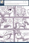 2013 ask_blog comic cutie_mark dialogue english_text equid equine feathered_wings feathers female feral friendship_is_magic greyscale hasbro horn john_joseco mammal monochrome my_little_pony mythological_creature mythological_equine mythology princess_celestia_(mlp) text tumblr winged_unicorn wings