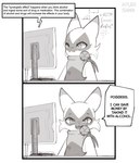 anthro comic comic_panel computer computer_monitor dialogue electronics english_text felid feline floragato generation_9_pokemon hi_res kyurisawa looking_at_computer looking_at_object looking_at_viewer lynx male mammal nintendo pokemon pokemon_(species) solo text