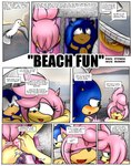 2016 amy_rose anthro anthro_on_anthro avian beach big_eyes bird blue_body blue_fur blue_hair blush bra clothed clothing comic detailed_background dialogue duo english_text eulipotyphlan eyes_closed female female_on_anthro footwear fur green_eyes gull hair half-closed_eyes hand_on_back hedgehog hi_res lari larid looking_back looking_pleasured lying male male_on_anthro mammal massage narrowed_eyes on_back onomatopoeia open_mouth outside partially_clothed pink_body pink_fur pink_hair purple_bra purple_clothing purple_underwear sandals seaside sega shoes short_hair smile sonic_the_hedgehog sonic_the_hedgehog_(series) sound_effects speech_bubble text tongue tongue_out underwear white_clothing white_footwear xptzstudios