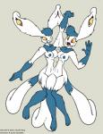 2016 anthro areola blue_areola blue_body blue_fur blue_hair blue_nipples breasts caitlyn_(swordfox) cloning color_edit colored conjoined crossover duo fallout fallout:_pca felid feline female fur generation_6_pokemon genitals gloves_(marking) grimace hair idena_(swordfox) leg_markings mammal markings meowstic microsoft mitosis muniversalarts neck_tuft nintendo nipples nude open_mouth parthenogenesis pokemon pokemon_(species) pokemorph post-apocalyptic pussy red_eyes scar simple_background socks_(marking) splitting story story_in_description surgical_suture teeth third-party_edit tuft white_background white_body white_fur yellow_sclera