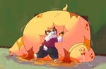 Rating: q
ID: 5101806
Date: 2024-10-08 09:59:06 -0400
Status: active
Score: 15
anthro body_inflation bovid butt butt_squish butt_to_cheek caprine clenched_teeth clothed clothing cracked_wall damaged_wall domestic_pig doorframe doorway duo elemental_creature fingers flora_fauna food food_creature food_transformation fruit fur goat hand_on_another's_butt hand_on_butt hi_res hooved_fingers hooves horn hyper hyper_inflation inflation inside juice_(beverage) living_fruit lying male mammal morbidly_obese morbidly_obese_anthro morbidly_obese_male obese obese_anthro obese_male on_front one_eye_closed orange_body orange_fur overweight overweight_anthro overweight_male peach_(fruit) peach_inflation peach_juice peach_transformation plant plant_transformation pushing size_difference squish struggling stuck suid suine sus_(pig) syc teeth torn_clothing transformation wardrobe_malfunction white_body white_fur post #5101806