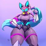 Rating: s
ID: 4468915
Date: 2023-12-12 20:12:34 -0500
Status: active
Score: 45
2023 5_fingers anthro arzy_parzy belt big_breasts biped blue_body blue_eyes blue_fur blue_tail bodysuit breasts canid canine cel_shading clothed clothing curvy_figure cybernetic_arm cybernetic_leg cybernetic_limb cybernetics cyborg dipstick_tail empty_eyes female fingers fluffy fluffy_tail fox front_view fully_clothed fur gradient_background grey_clothing hand_on_hip head_tail hi_res huge_hips huge_thighs inner_ear_fluff jacket legband machine mammal markings open_mouth portrait pose purple_background purple_tail raised_hand screen screen_face shaded simple_background skinsuit solo standing stylized_empty_eyes tail tail_markings thick_thighs thighband three-quarter_portrait tight_clothing topwear tuft two_tone_tail unnamed_character wide_hips post #4468915