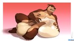 16:9 absurd_res animal_genitalia animal_penis anthro balls bear belly big_balls bodily_fluids brown_bear claws clenched_teeth condom cum ejaculation equine_genitalia equine_penis excessive_cum excessive_genital_fluids eyes_closed filled_condom flared_penis fur genital_fluids genitals grizzly_bear hi_res huge_balls hyper hyper_balls hyper_genitalia male mammal medial_ring multicolored_body multicolored_fur multicolored_penis nipples owligatorstudios penis scar sexual_barrier_device silver_teeth solo teeth trini_(coldleafsoup) ursine widescreen