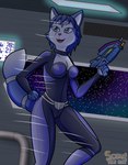 Rating: s
ID: 5492977
Date: 2025-04-09 15:41:28 -0400
Status: active
Score: 3
accessory anthro belt blaster_pistol blue_body blue_clothing blue_eyes blue_fur blue_hair breasts canid canine cleavage clothed clothing cosmic_background electronics female flight_suit fox fur furgonomics gem gun hair head_jewelry hi_res jewelry krystal_(star_fox) mammal markings monitor motion_lines nintendo pipe ranged_weapon running scoutthecat02 silver_(metal) silver_jewelry smile solo space space_background spacecraft star_fox tail tail_accessory tail_jewelry vehicle vent weapon white_body white_fur white_markings post #5492977