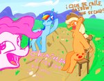 Rating: s
ID: 5117774
Date: 2024-10-15 22:34:05 -0400
Status: active
Score: 5
annoying applejack_(mlp) arms_tied asking_to_stop awesome_face bdsm bondage bound chair chair_bondage clothing color_coded_text cowboy_hat detailed_background earth_pony electronics equid equine eyes_closed female feral friendship_is_magic furniture hair happy hasbro hat headgear headphones headset headwear hooves horse humor mammal mane meme multicolored_hair multicolored_mane multicolored_tail musical_note musical_symbol my_little_pony mythological_creature mythological_equine mythology open_mouth outside pegasus pinkie_pie_(mlp) pony rainbow_dash_(mlp) rainbow_hair rainbow_mane rainbow_tail raised_hoof sky spanish_text symbol tail text tomy_thj tongue torture translated wings post #5117774