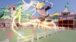 16:9 anthro artemi_(temptations_ballad) bird_dog canid canine canis domestic_dog electricity female flag golden_retriever hi_res hunting_dog jousting knight lightning magic mammal paladin retriever shirokoi solo temptations_ballad_(visual_novel) warrior widescreen