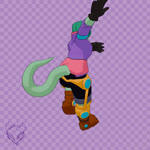 1:1 360_fov 3d_(artwork) animated anthro baryonyx bomb_rush_cyberfunk cavemanon_studios clothed clothing digital_media_(artwork) dinosaur dragon_audi female footwear gloves green_body green_hair hair handwear i_wani_hug_that_gator looking_at_viewer no_sound olivia_halford prehistoric_species reptile scalie shoes short_playtime slippers solo spinosaurid theropod webm yellow_sclera