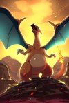 Rating: s
ID: 5592815
Date: 2025-05-23 14:02:35 -0400
Status: active
Score: 18
2025 2:3 3_fingers 3_toes ambiguous_anthro ambiguous_gender anthro back_wings backlighting biped blue_eyes charizard claws cloud collarbone day dragon fangs feet finger_claws fingers fire flaming_tail front_view full-length_portrait generation_1_pokemon hi_res horn lava light lighting looking_at_viewer looking_down looking_down_at_viewer membrane_(anatomy) membranous_wings multicolored_body multicolored_scales mythological_creature mythological_scalie mythology nintendo open_mouth orange_body orange_horn orange_scales orange_tail orange_wings outside pokemon pokemon_(species) portrait pupils red_tongue rock rumine scales scalie semi-anthro sky snout solo standing sunlight tail tan_body tan_scales tan_tail tapering_tail teal_membrane teal_wings teeth toe_claws toes tongue two_tone_body two_tone_scales two_tone_tail two_tone_wings white_claws wings yellow_sky post #5592815