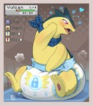 Rating: q
ID: 4830475
Date: 2024-06-05 09:09:07 -0400
Status: active
Score: 115
absurd_res ageplay ambiguous_gender big_diaper blush bunnykisses clothed clothing diaper diaper_puff english_text feet feral forced forced_infantilism gameplay_mechanics generation_2_pokemon gui hand_on_face heart_symbol hi_res huge_diaper hypnosis hypnotic_eyes infantilism intelligence_loss kerchief level_drain lock lock_symbol looking_down mind_control neckerchief neckwear nintendo open_mouth open_smile pawpads pokemon pokemon_(species) pokemon_mystery_dungeon poof ringed_eyes roleplay simple_background sitting smile solo spike_chunsoft spread_legs spreading stats status_effect text trap_(contrivance) trap_(pokemon_mystery_dungeon) typhlosion wearing_diaper post #4830475