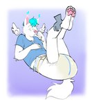 Rating: e
ID: 5036886
Date: 2024-09-08 06:56:28 -0400
Status: active
Score: 40
2024 ageplay ambiguous_gender anthro blue_clothing blue_hair blue_shirt blue_topwear bodily_fluids canid canine canis clothed clothing diaper disembodied_hand domestic_dog duo fur genital_fluids hair hi_res legs_up lying male mammal on_back pawpads paws pink_pawpads purple_background roleplay shirt simple_background slusheep small_wings sucking thumb_suck topwear unclean_diaper urine used_diaper wearing_diaper wet_diaper wetness_indicator white_background white_body white_fur wings post #5036886
